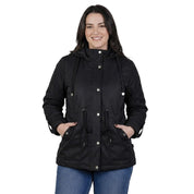 Chamarra rompevientos para mujer con gorro y bolsillo interno Greenlander - Greenlander