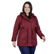 Chamarra rompevientos para mujer con gorro y bolsillo interno Greenlander - Greenlander