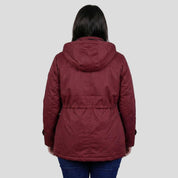 Chamarra rompevientos para mujer con gorro y bolsillo interno Greenlander - Greenlander