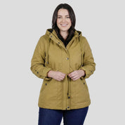 Chamarra rompevientos para mujer con gorro y bolsillo interno Greenlander - Greenlander