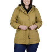 Chamarra rompevientos para mujer con gorro y bolsillo interno Greenlander - Greenlander