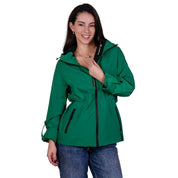 Chamarra rompevientos para mujer con gorro y bolsillo interno Greenlander - Greenlander