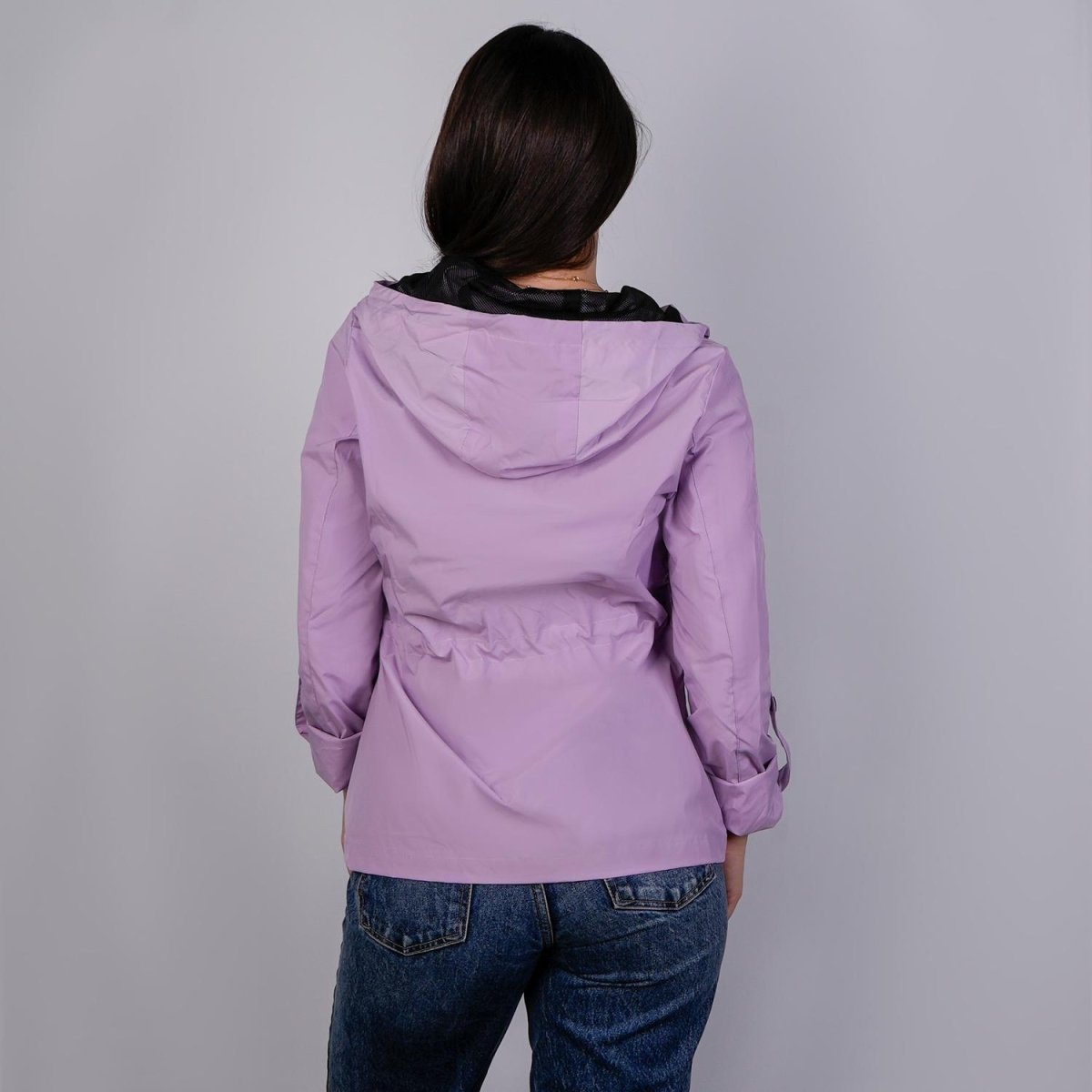 Chamarra rompevientos para mujer con gorro y bolsillo interno Greenlander - Greenlander