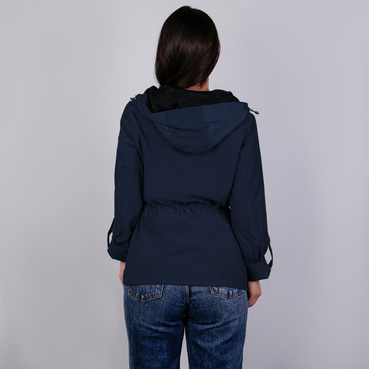 Chamarra rompevientos para mujer con gorro y bolsillo interno Greenlander - Greenlander