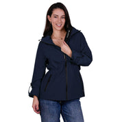 Chamarra rompevientos para mujer con gorro y bolsillo interno Greenlander - Greenlander