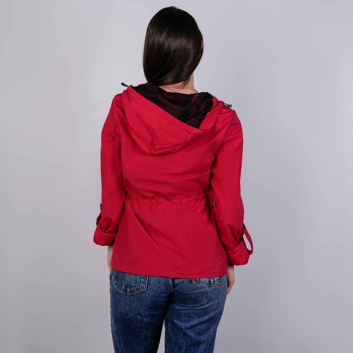 Chamarra rompevientos para mujer con gorro y bolsillo interno Greenlander - Greenlander