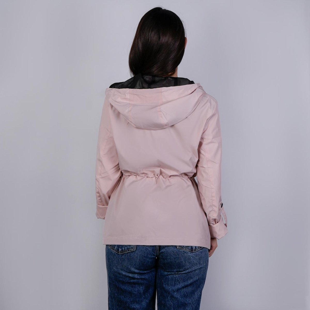 Chamarra rompevientos para mujer con gorro y bolsillo interno Greenlander - Greenlander