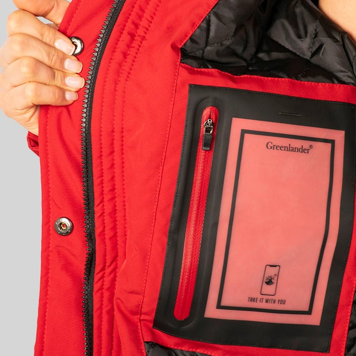 Chamarra Rompevientos Para Mujer Greenlander - Greenlander
