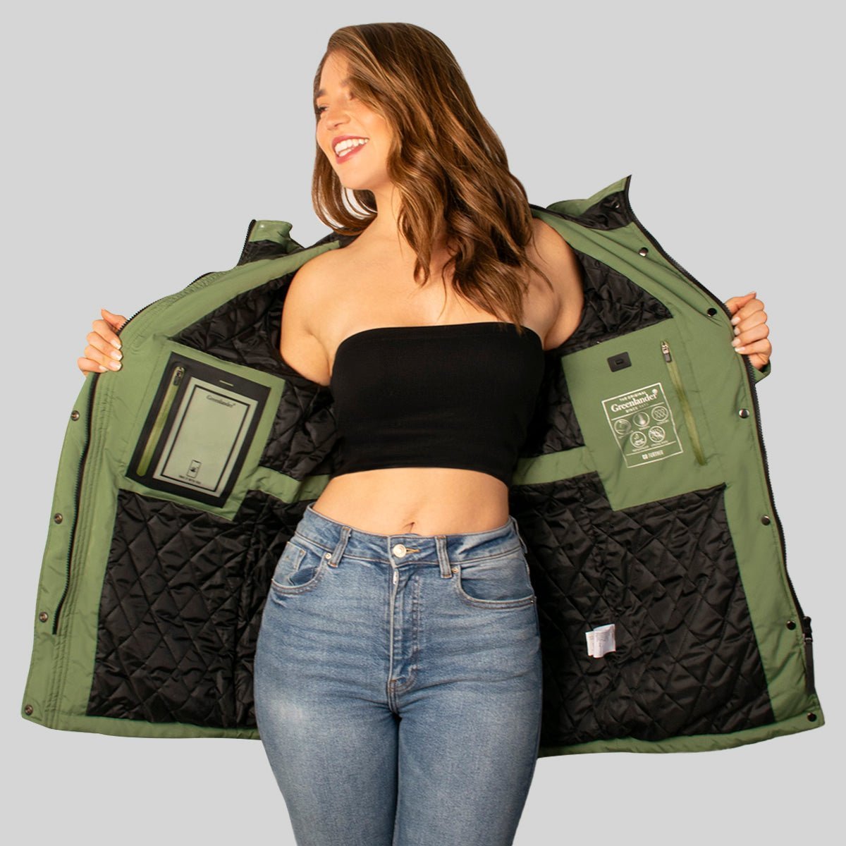 Chamarra Rompevientos Para Mujer Greenlander - The Original Greenlander
