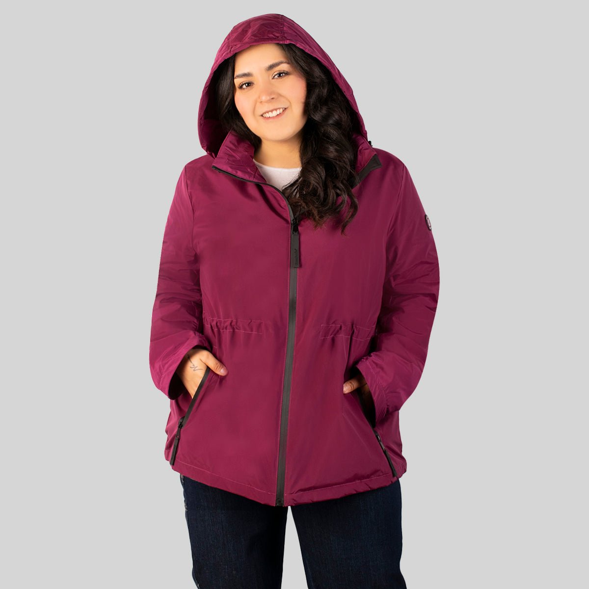 Chamarra Rompevientos Para Mujer Tallas Extra Ajustable Greenlander - The Original Greenlander