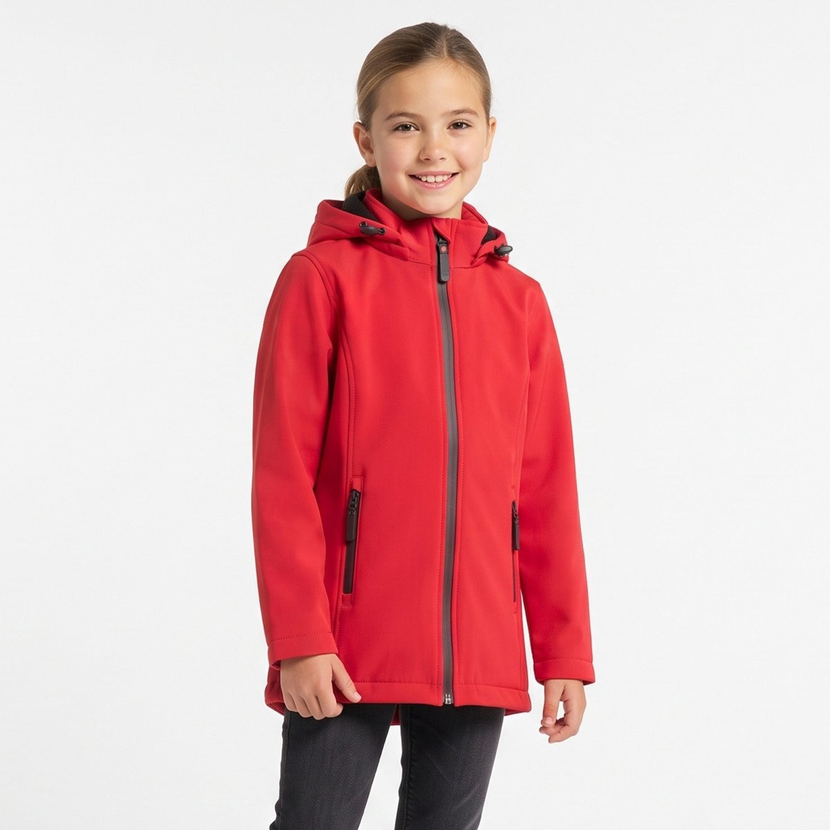 Chamarra Rompevientos Para Niña Con Forro Polar Greenlander - Greenlander