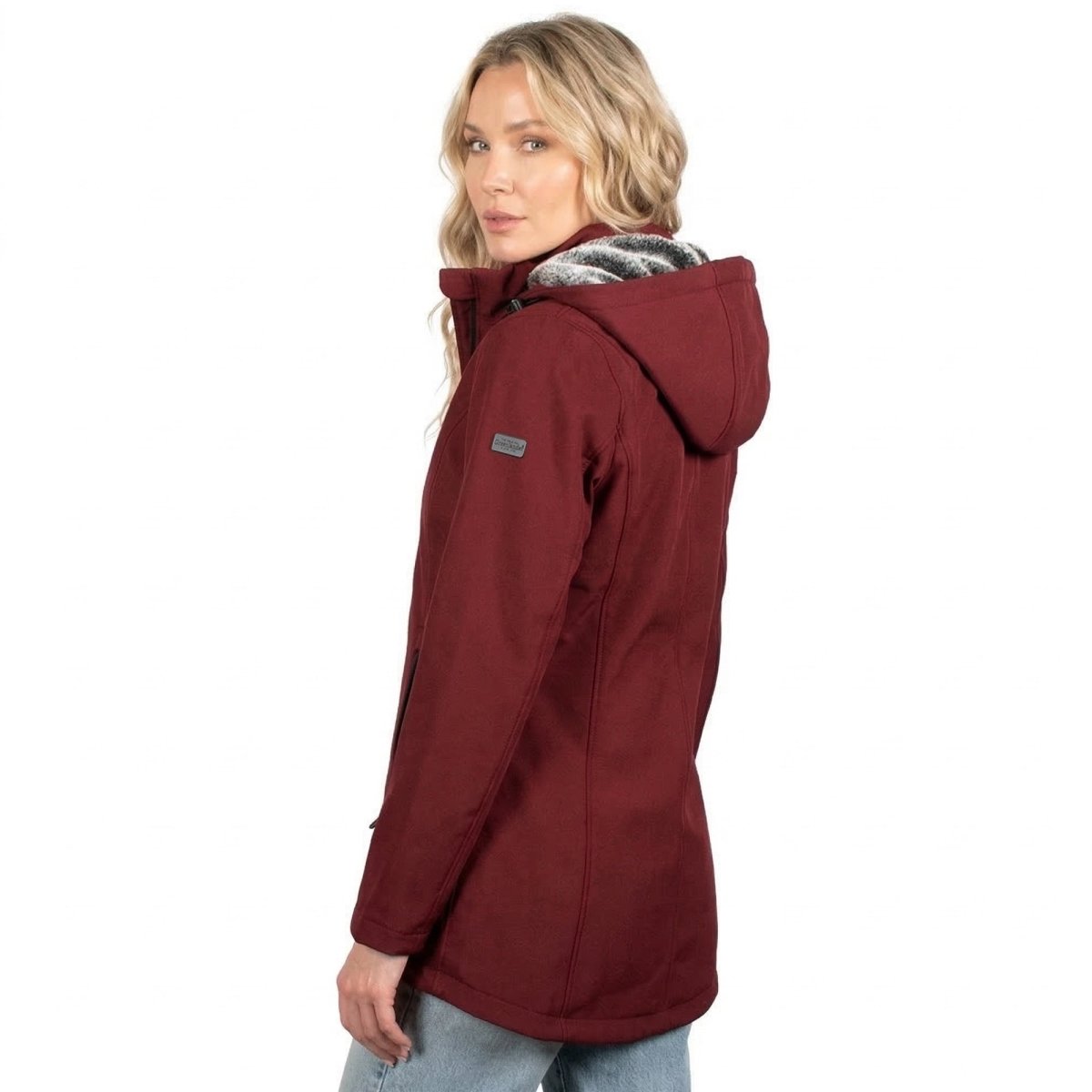 Chamarra Softshell Con Gorro Desmontable Greenlander Mujer - Greenlander