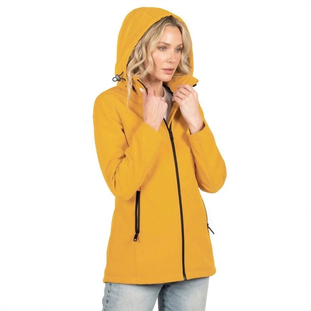 Chamarra Softshell Con Gorro Desmontable Greenlander Mujer - Greenlander