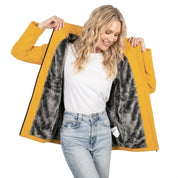 Chamarra Softshell Con Gorro Desmontable Greenlander Mujer - Greenlander