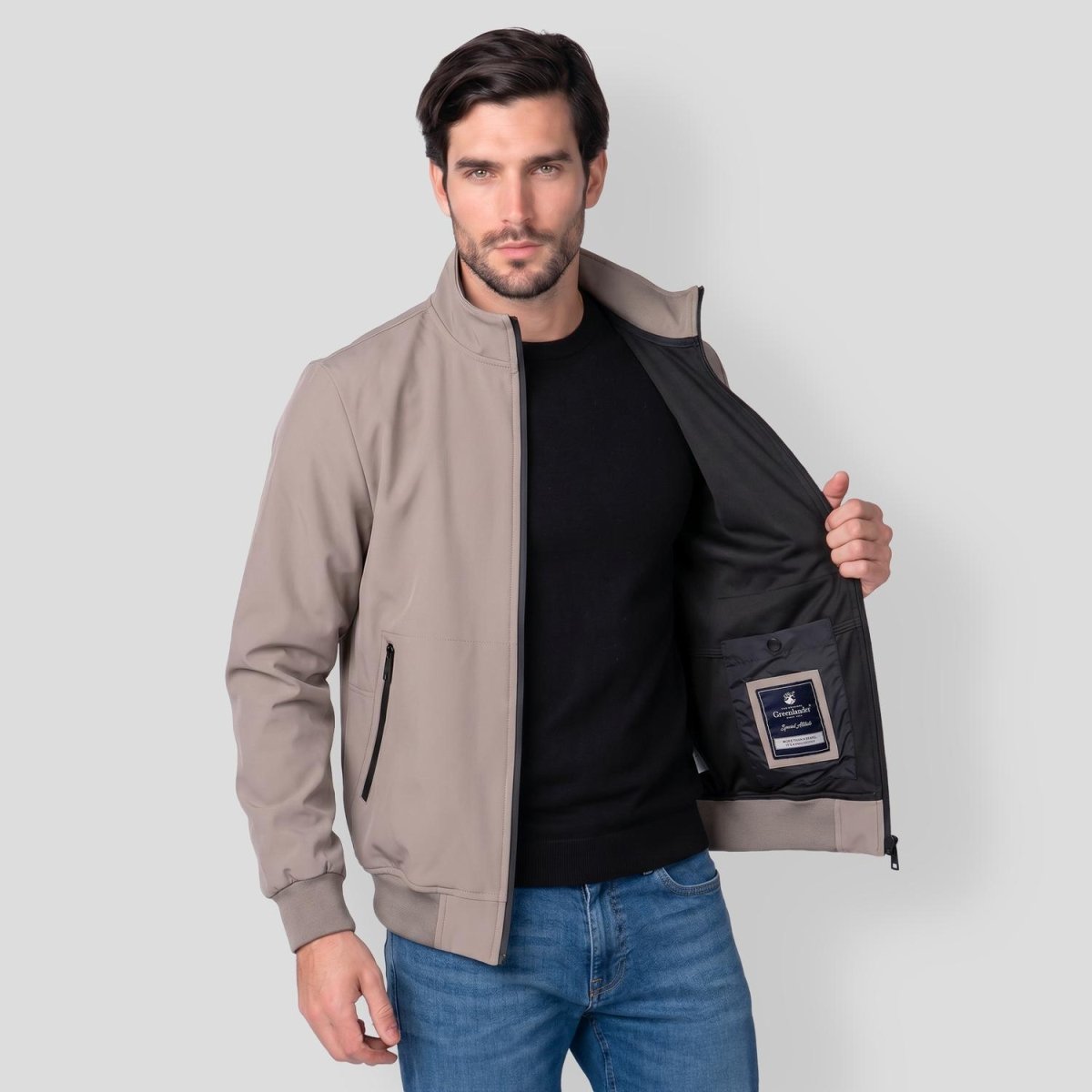 Chamarra Softshell para hombre con bolsillos Greenlander - Greenlander