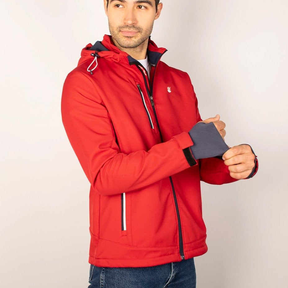 Chamarra softshell para hombre con capucha desmontable Greenlander - Greenlander