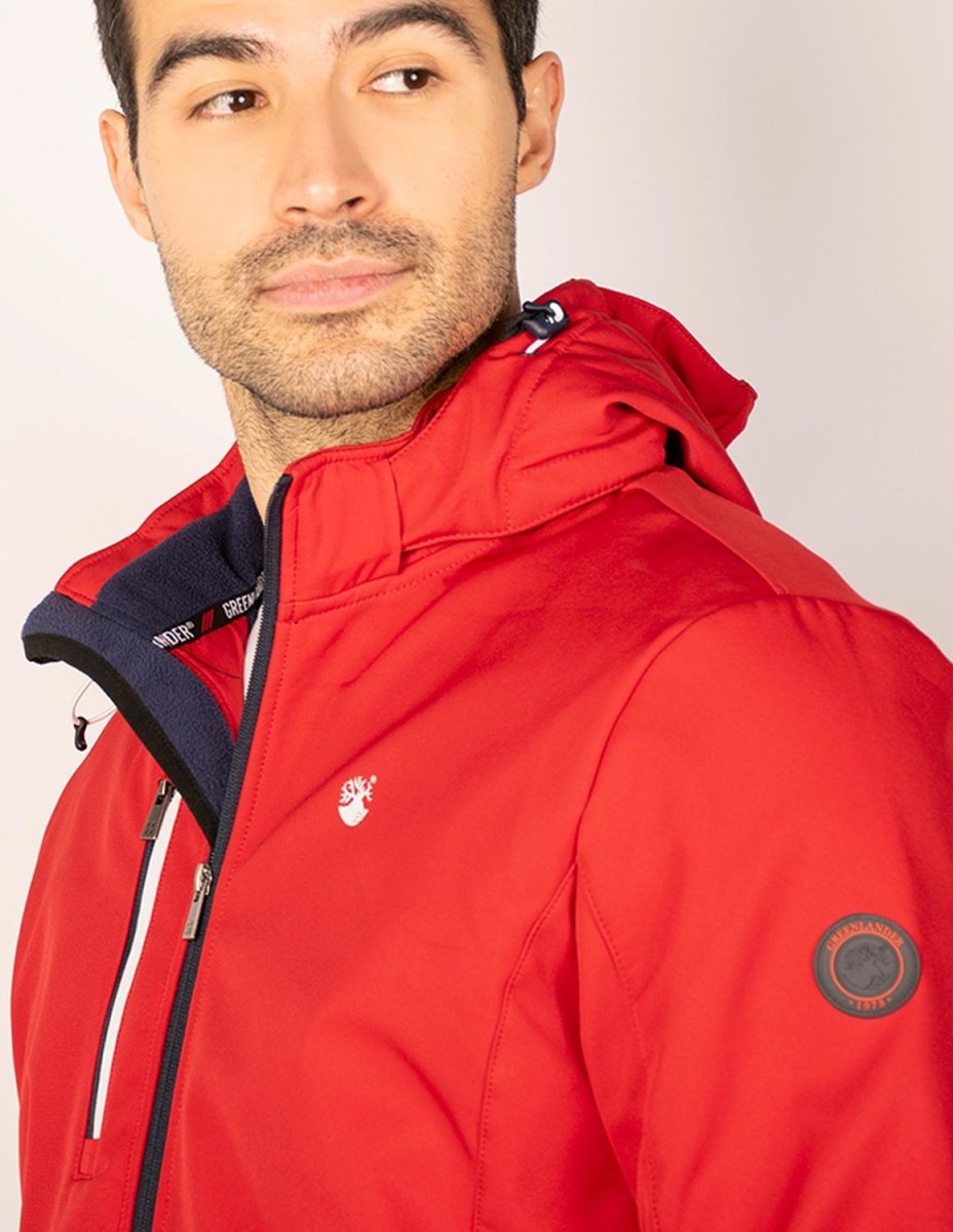 Chamarra softshell para hombre con capucha desmontable Greenlander - Greenlander
