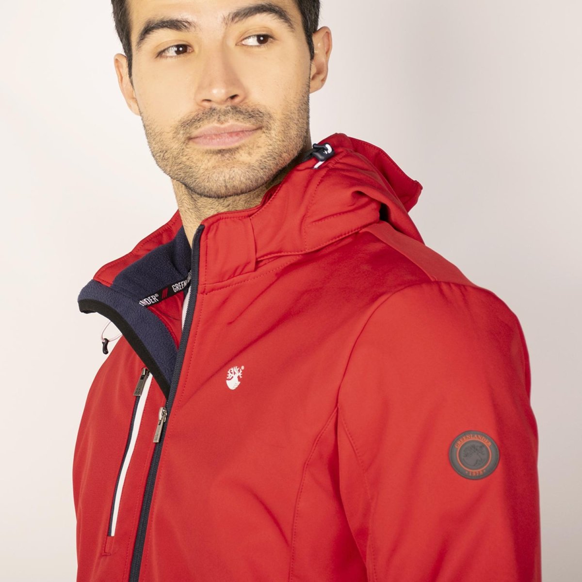 Chamarra softshell para hombre con capucha desmontable Greenlander - Greenlander