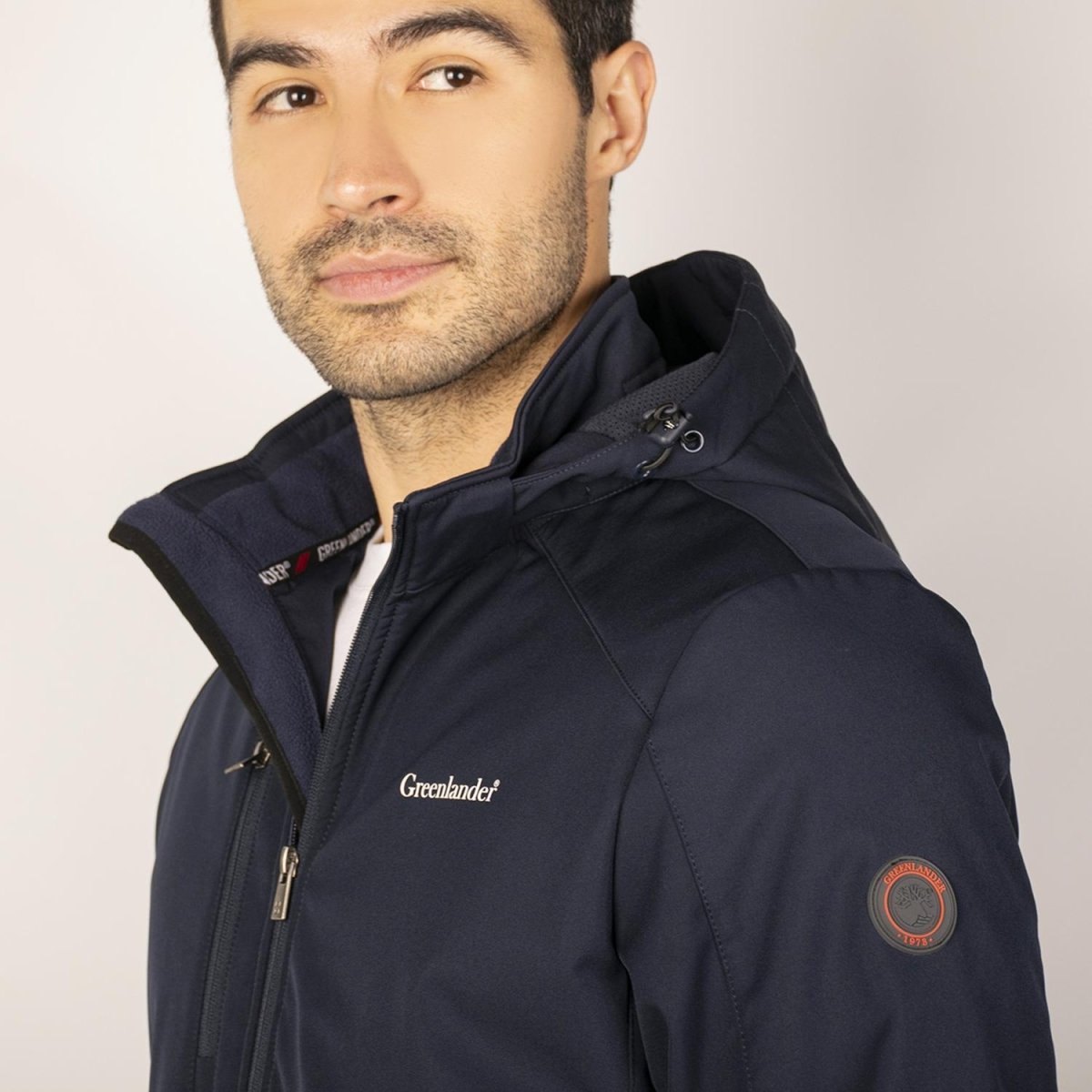 Chamarra softshell para hombre con capucha desmontable Greenlander - Greenlander