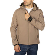 Chamarra softshell para hombre con capucha desmontable Greenlander - Greenlander