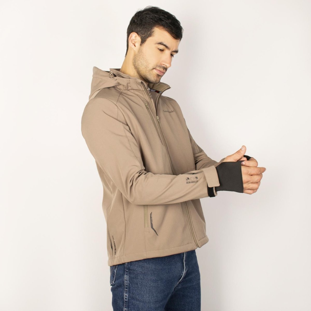 Chamarra softshell para hombre con capucha desmontable Greenlander - Greenlander
