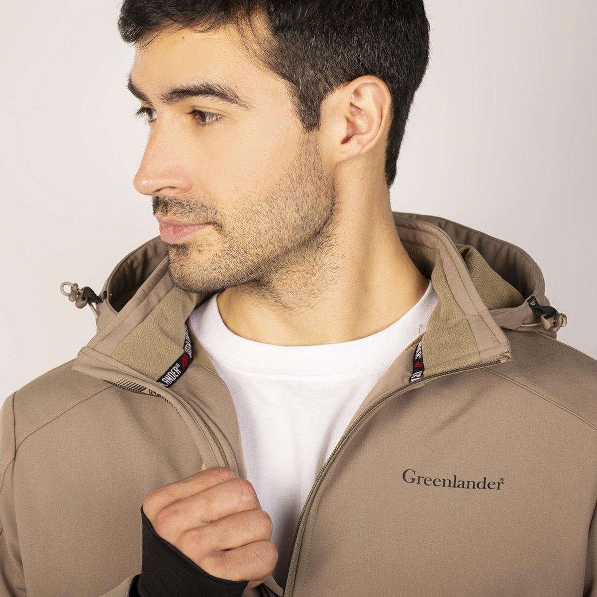 Chamarra softshell para hombre con capucha desmontable Greenlander - Greenlander