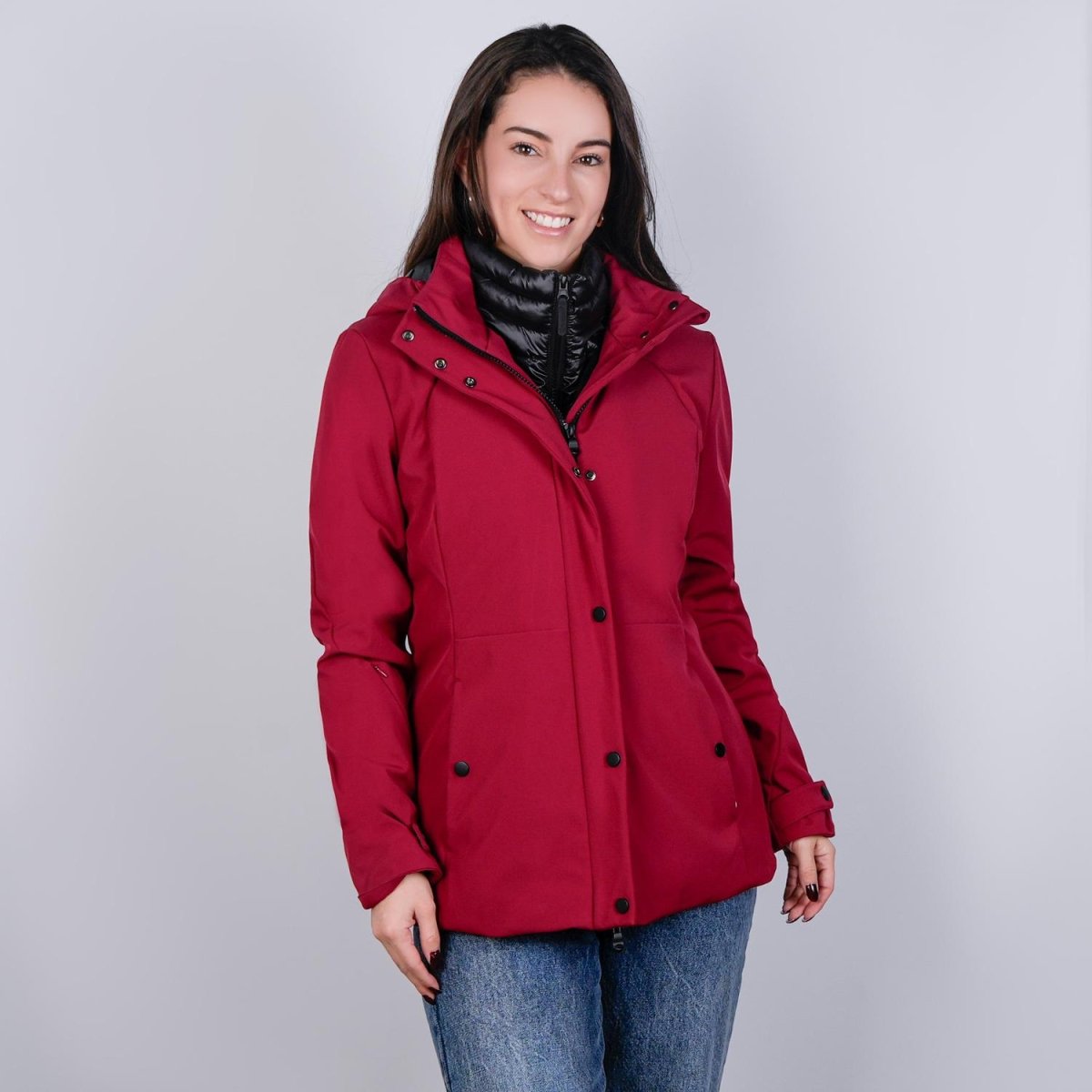 Chamarra softshell para mujer con capcucha desmontable Greenlander - Greenlander