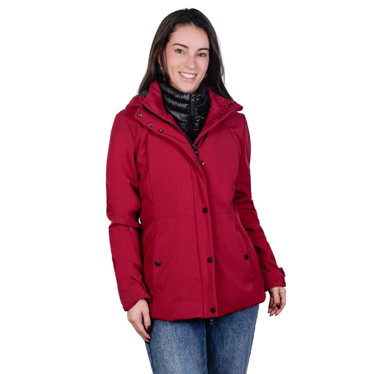 Chamarra softshell para mujer con capcucha desmontable Greenlander - Greenlander