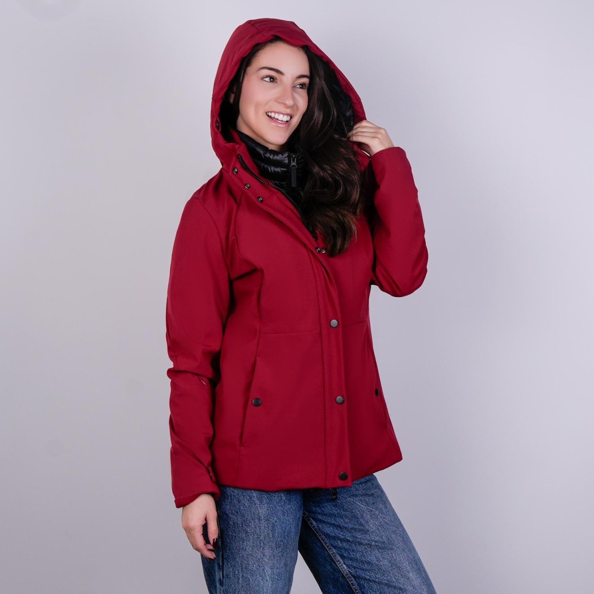 Chamarra softshell para mujer con capcucha desmontable Greenlander - Greenlander