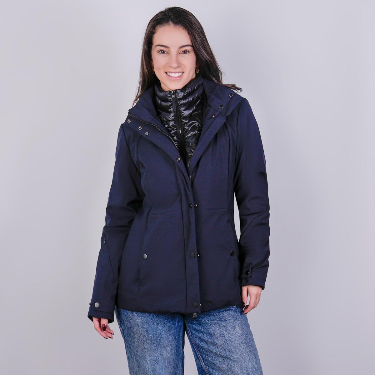 Chamarra softshell para mujer con capcucha desmontable Greenlander - Greenlander