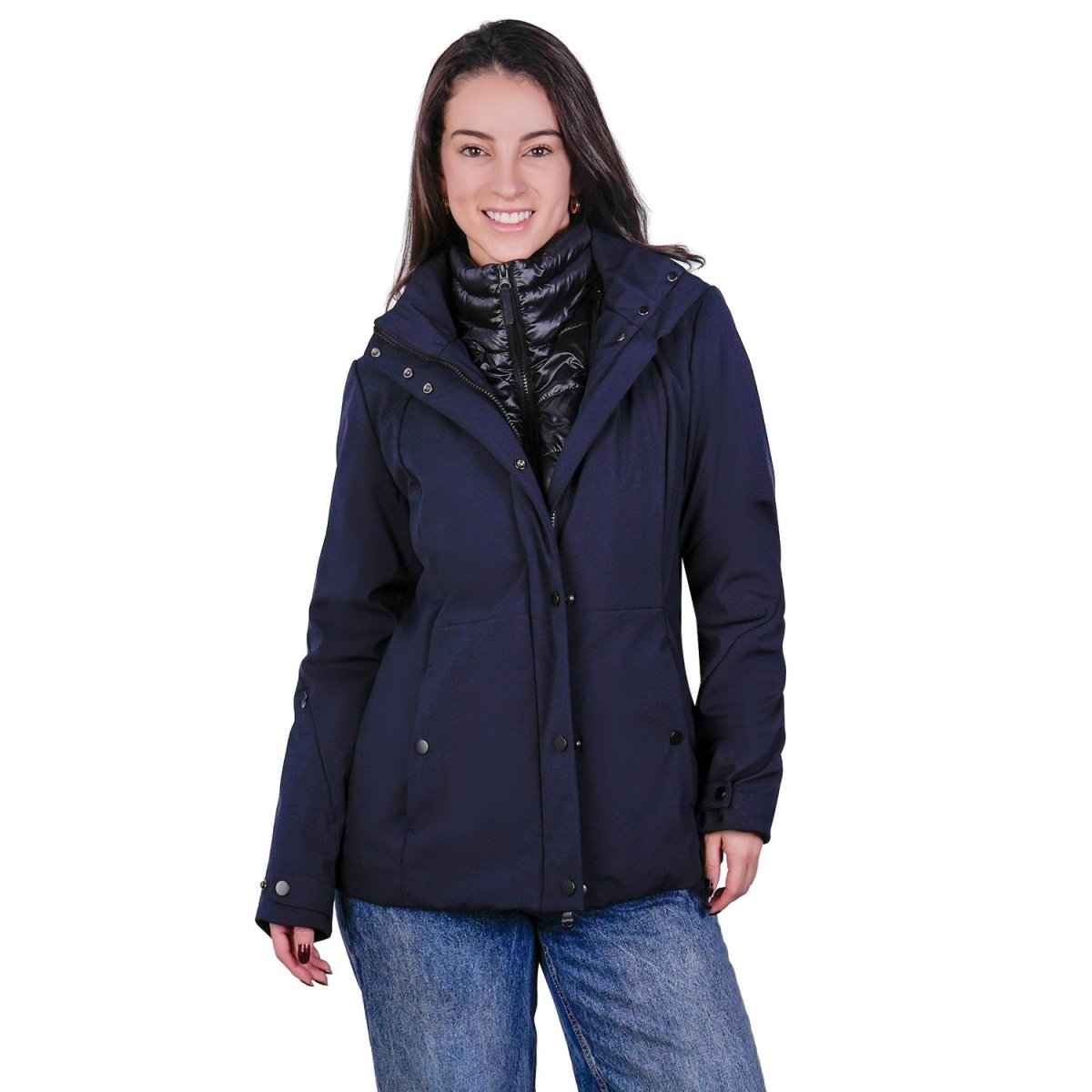 Chamarra softshell para mujer con capcucha desmontable Greenlander - Greenlander