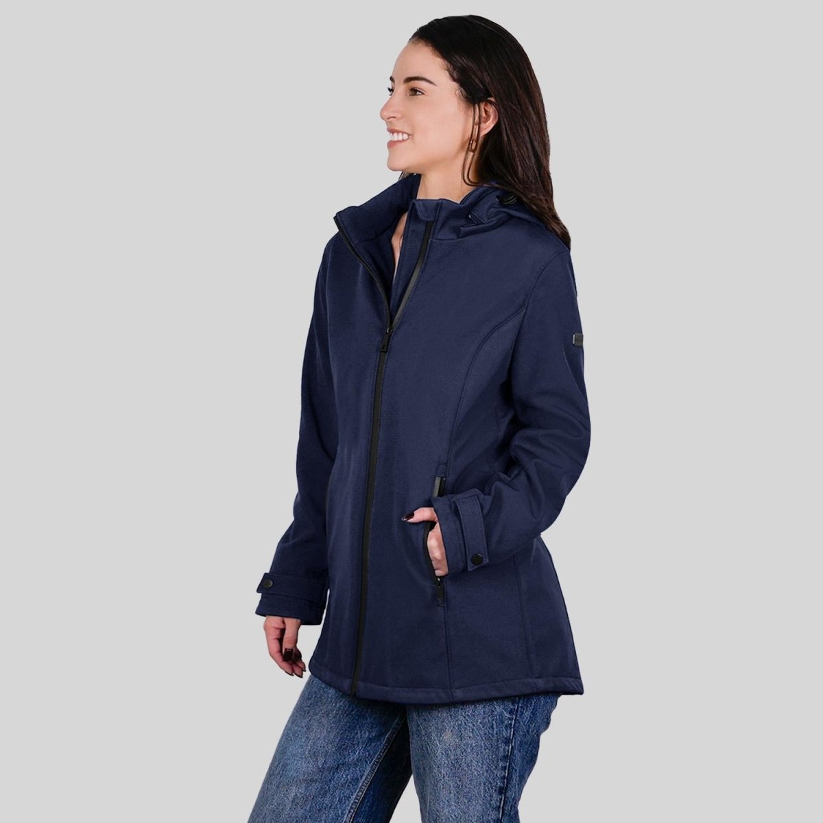 Chamarra Softshell para mujer con gorro desmontable Greenlander - Greenlander