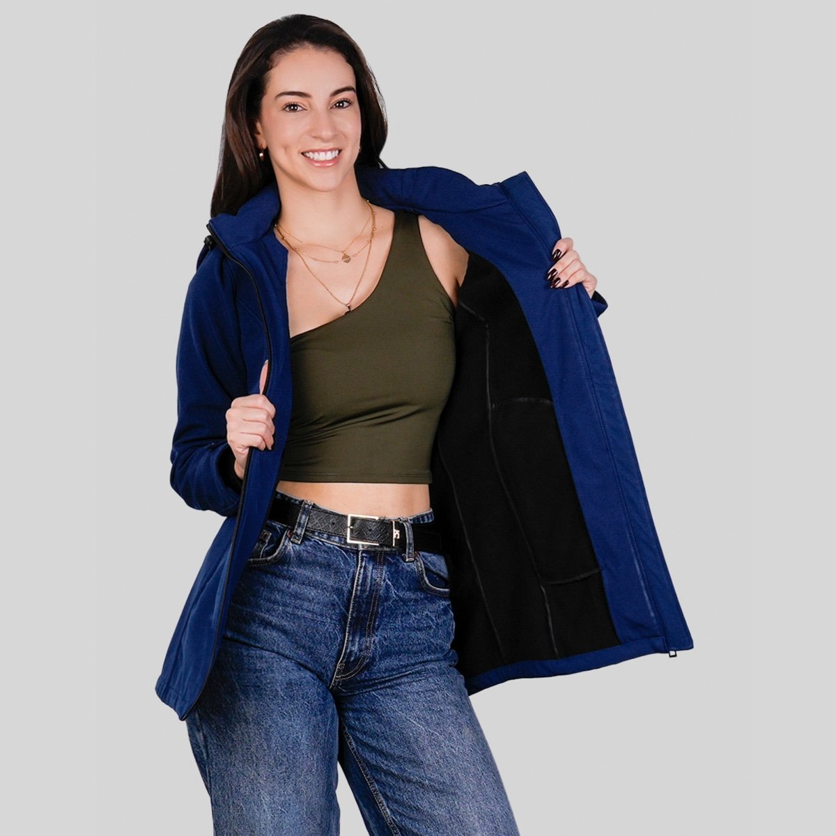 Chamarra Softshell para mujer con gorro desmontable Greenlander - Greenlander