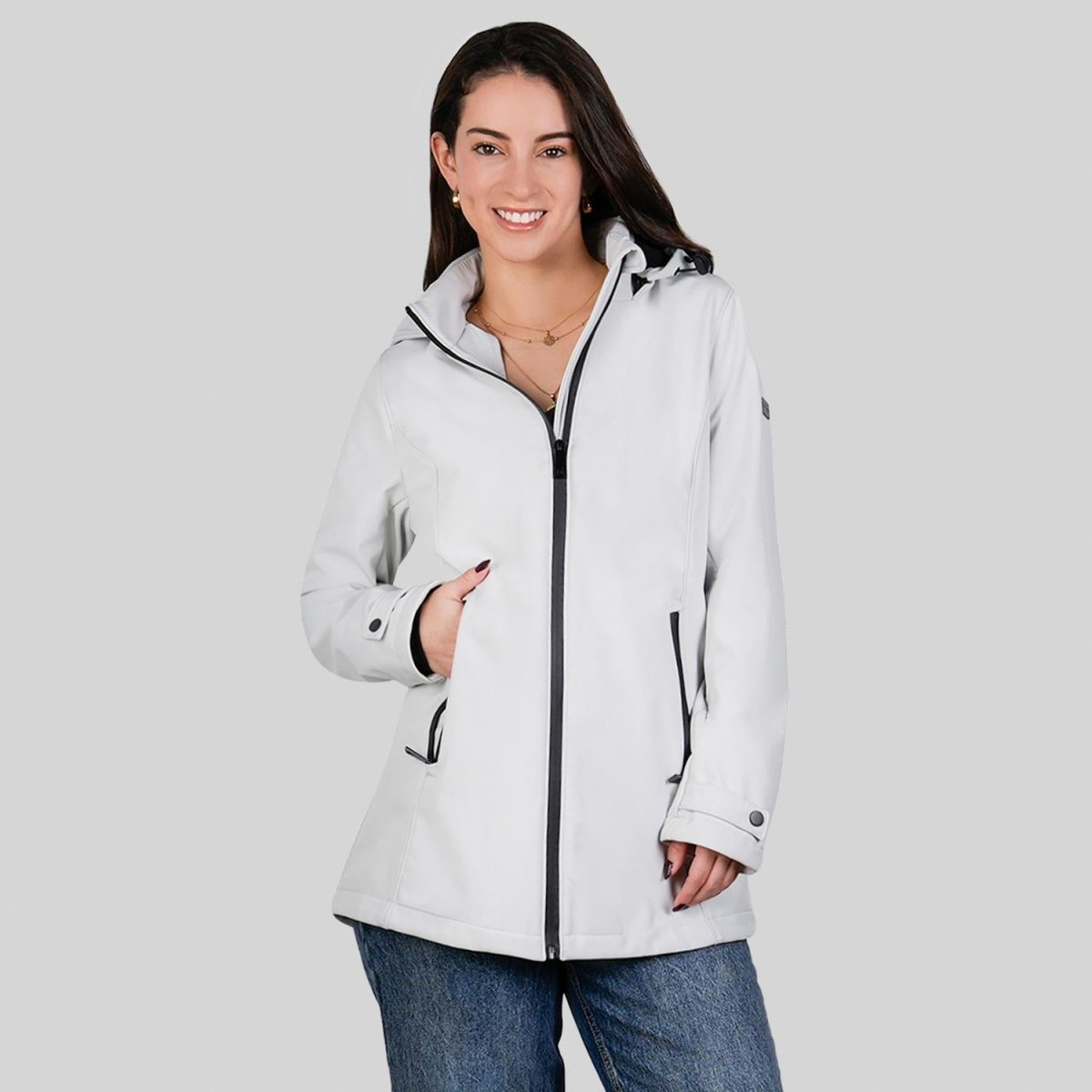 Chamarra Softshell para mujer con gorro desmontable Greenlander - Greenlander