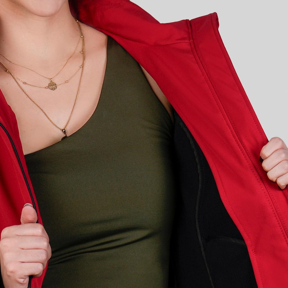 Chamarra Softshell para mujer con gorro desmontable Greenlander - Greenlander