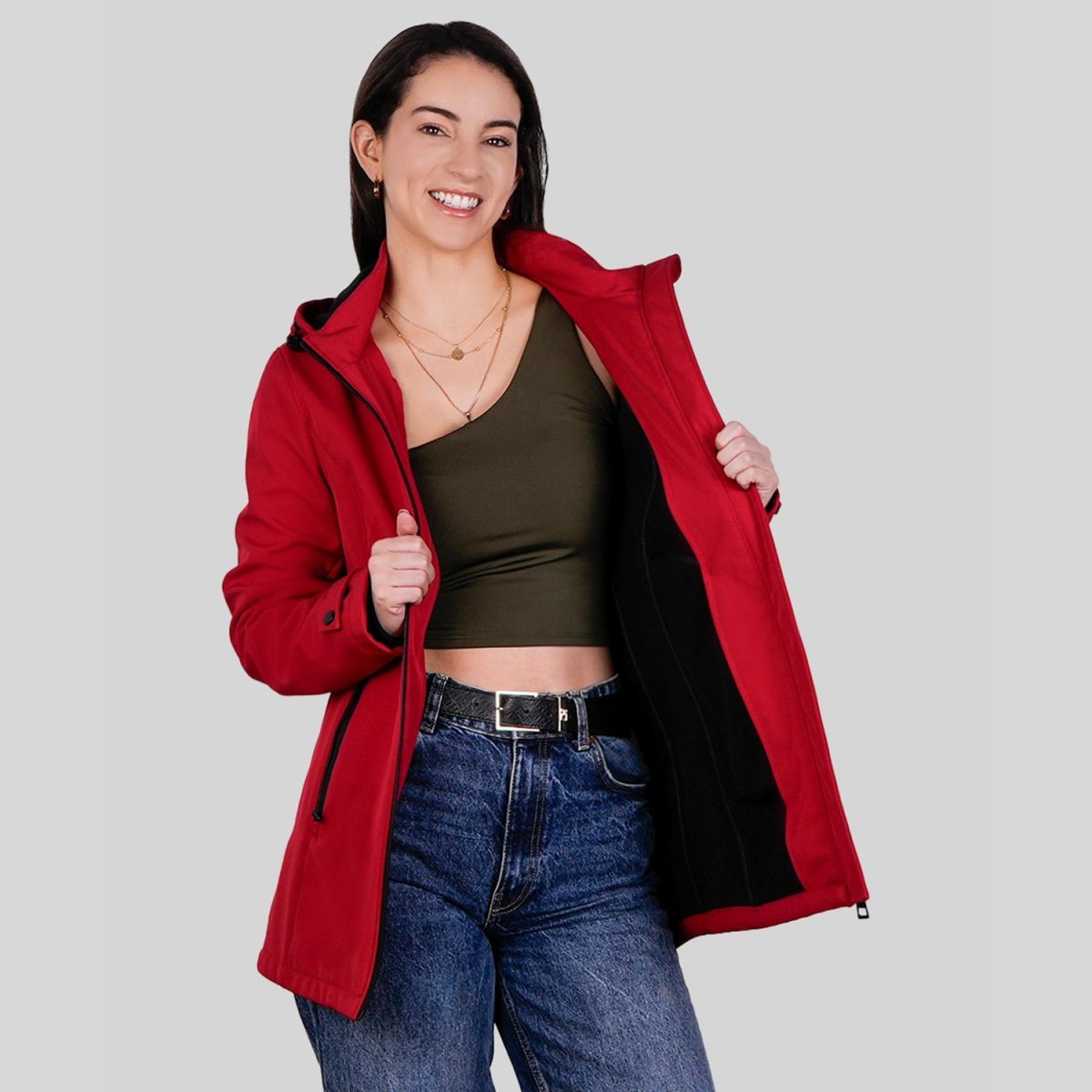 Chamarra Softshell para mujer con gorro desmontable Greenlander - Greenlander