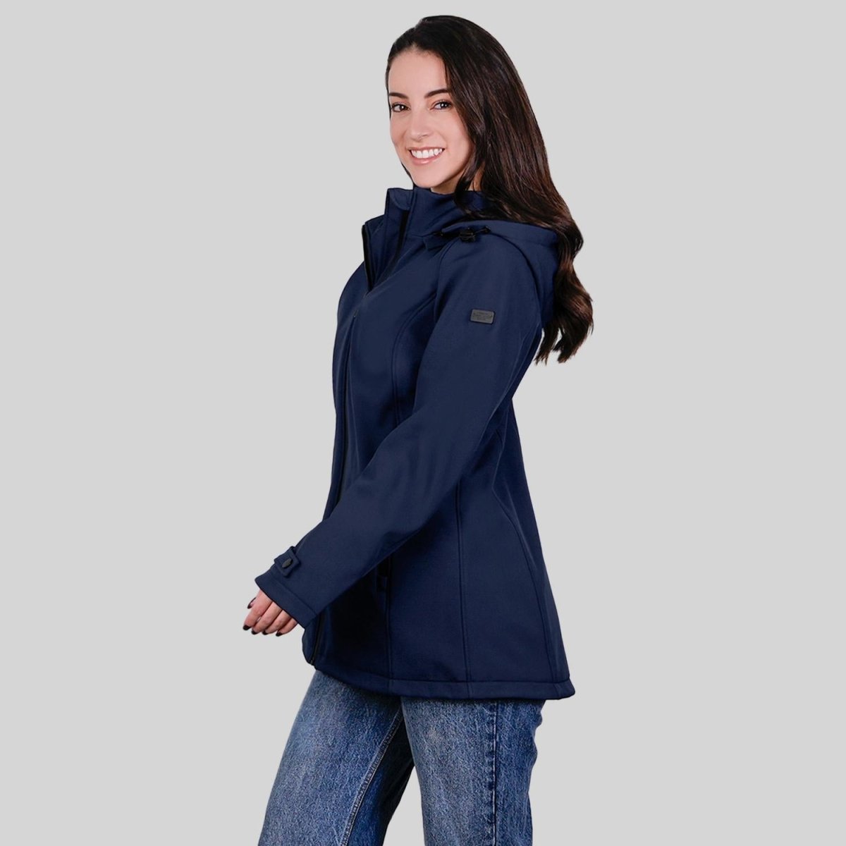 Chamarra Softshell para mujer con gorro desmontable Greenlander - Greenlander