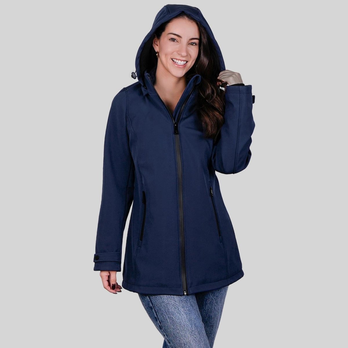 Chamarra Softshell para mujer con gorro desmontable Greenlander - Greenlander