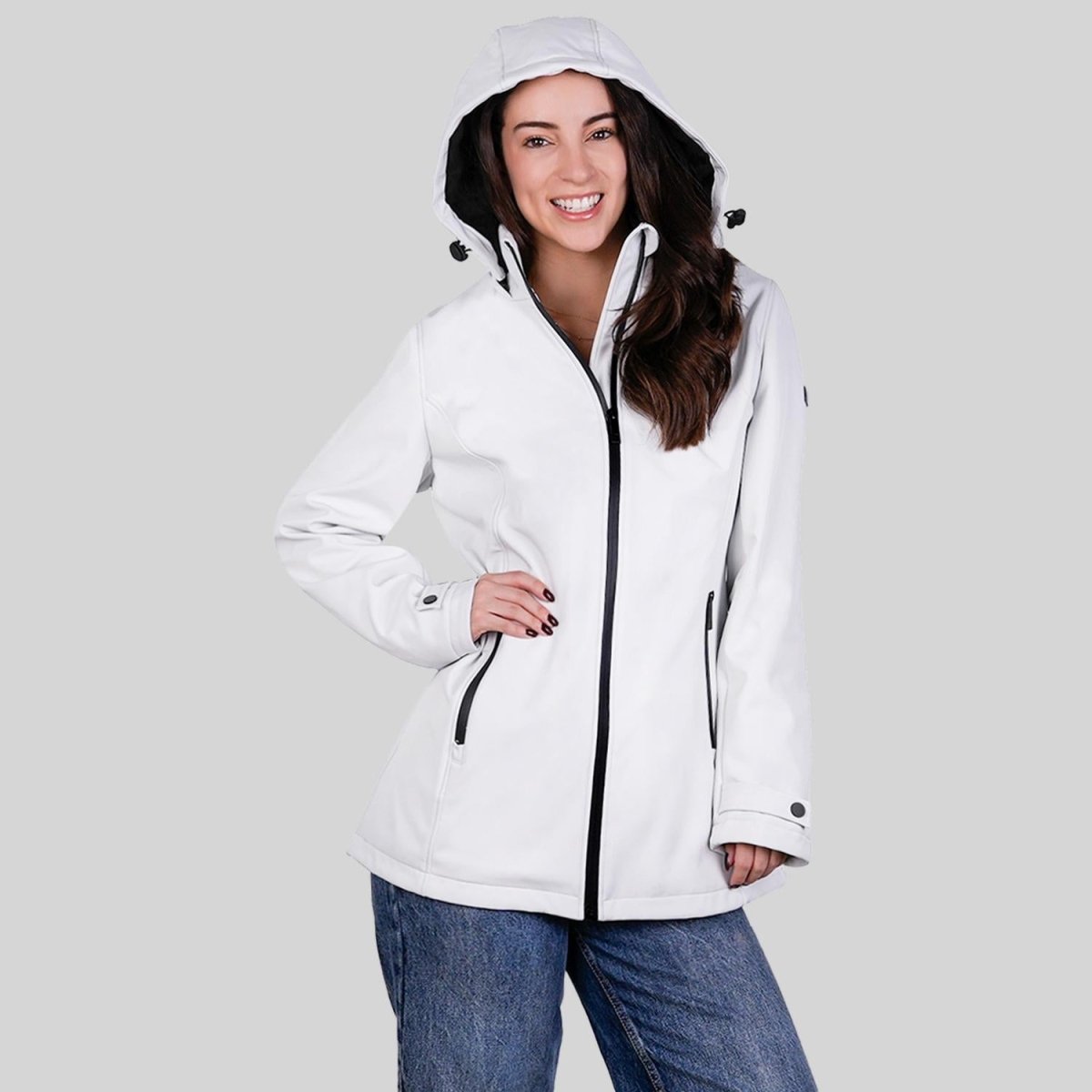 Chamarra Softshell para mujer con gorro desmontable Greenlander - Greenlander