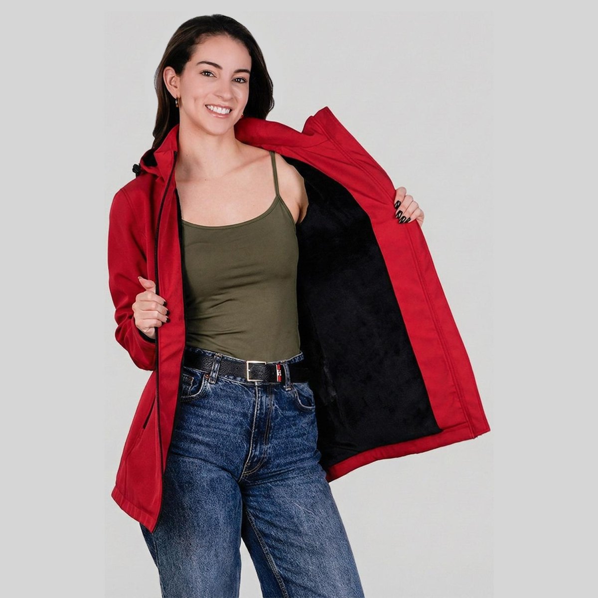 Chamarra Softshell para mujer con gorro desmontable Greenlander - Greenlander