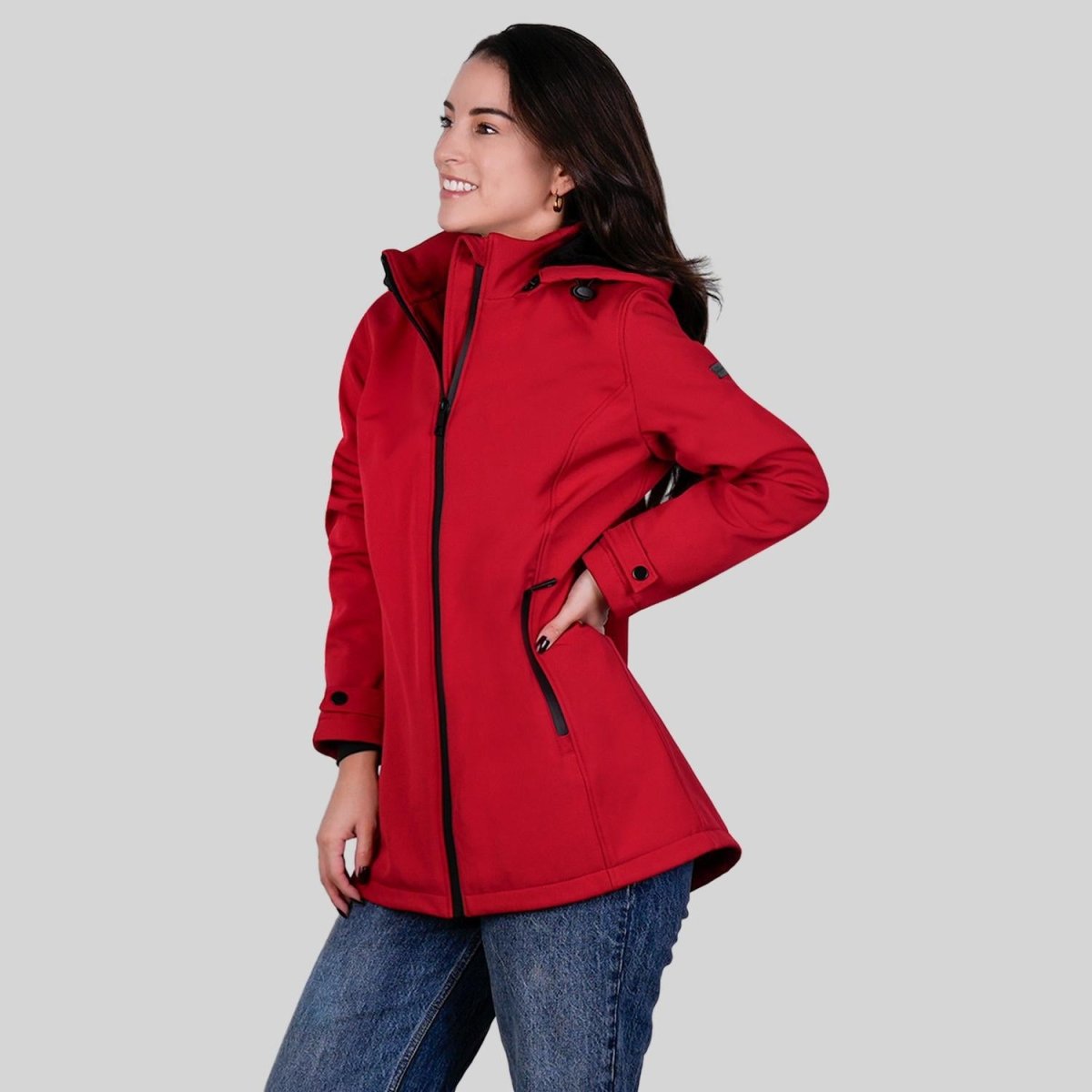 Chamarra Softshell para mujer con gorro desmontable Greenlander - Greenlander