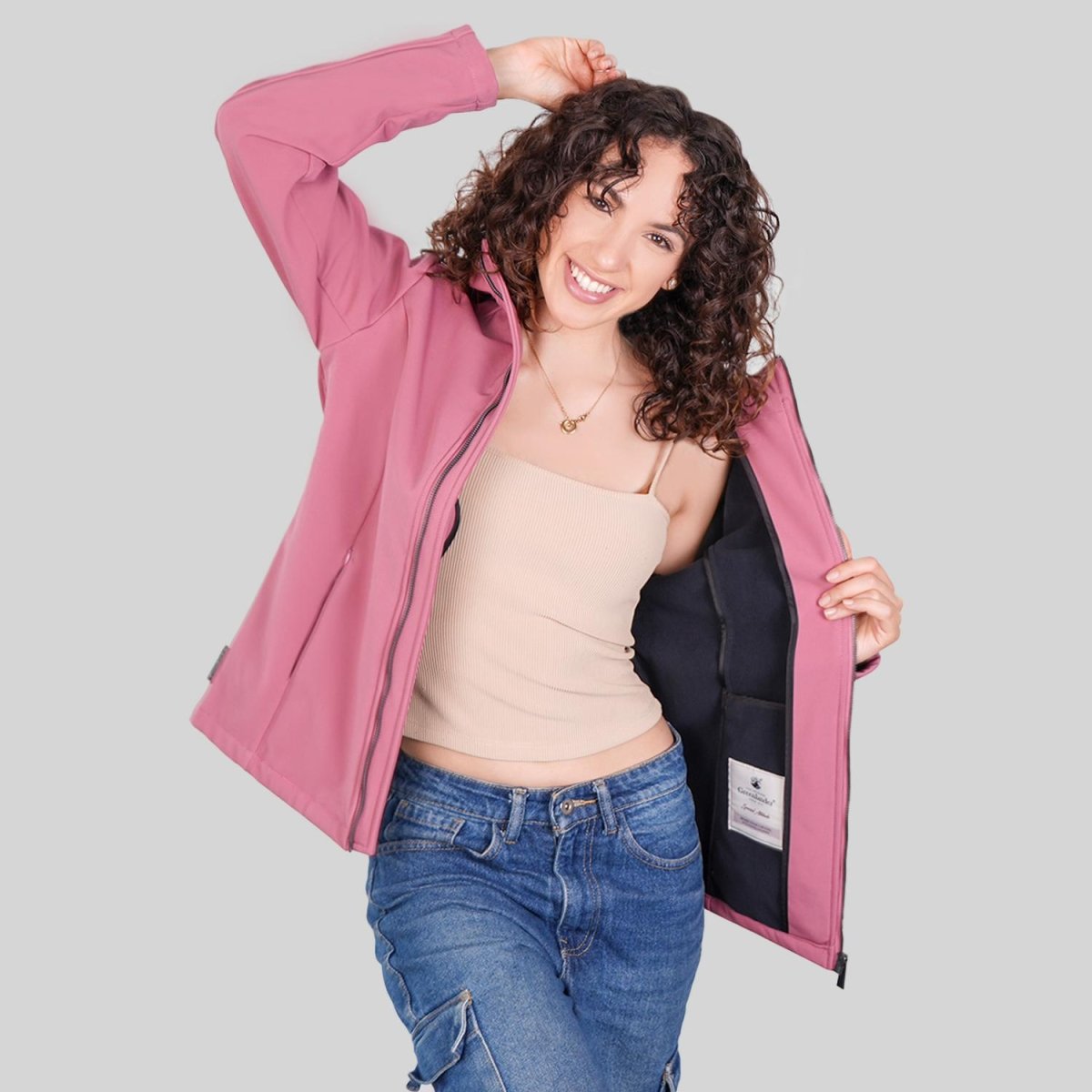 Chamarra softshell para mujer repelente al agua Greenlander - Greenlander