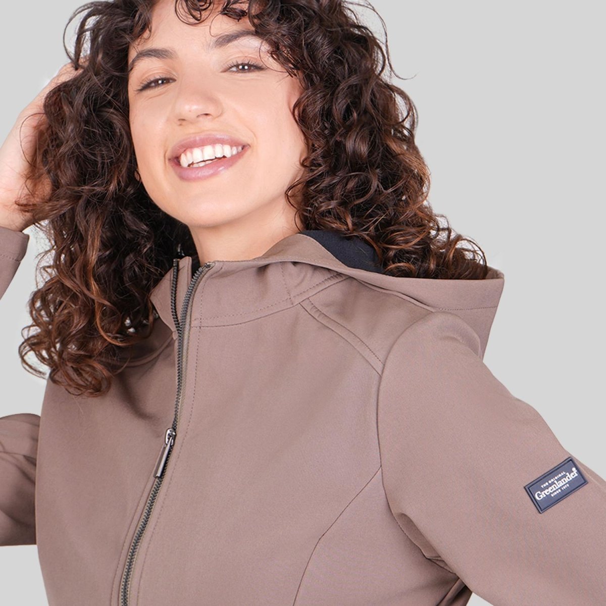 Chamarra softshell para mujer repelente al agua Greenlander - Greenlander