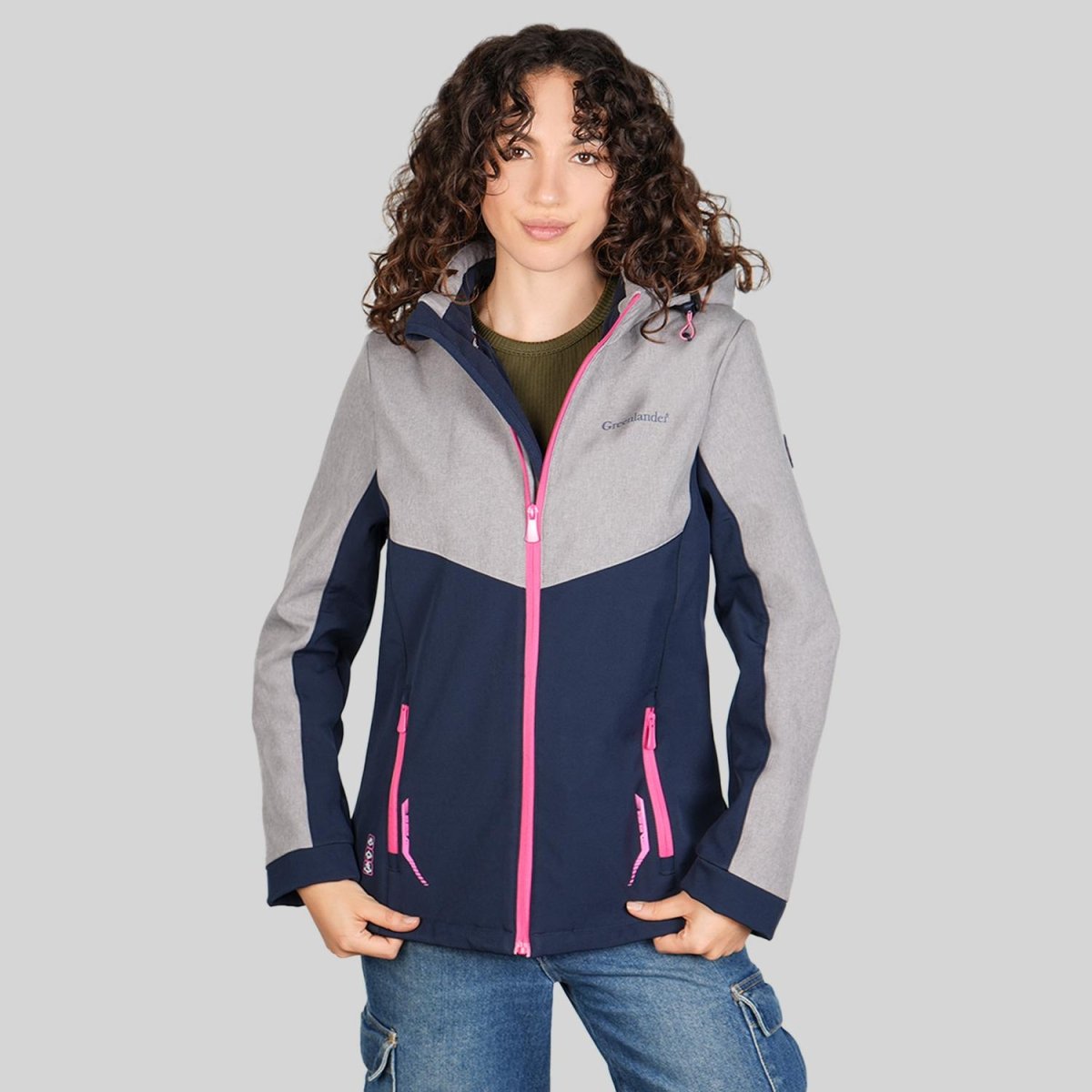 Chamarra softshell para mujer repelente al agua Greenlander - Greenlander