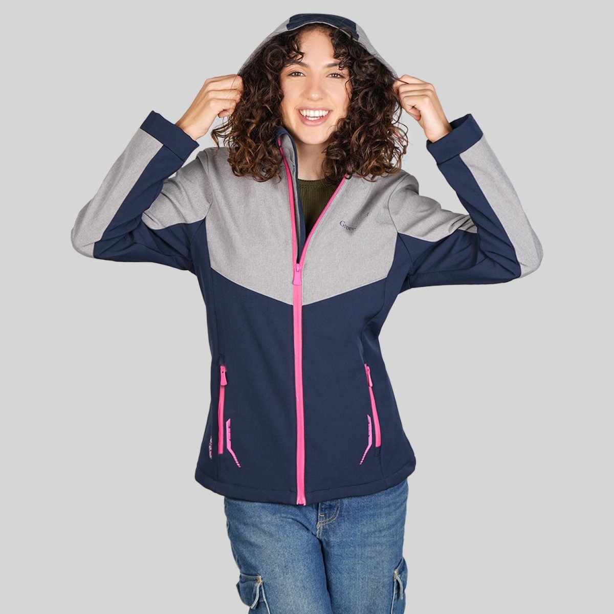 Chamarra softshell para mujer repelente al agua Greenlander - Greenlander