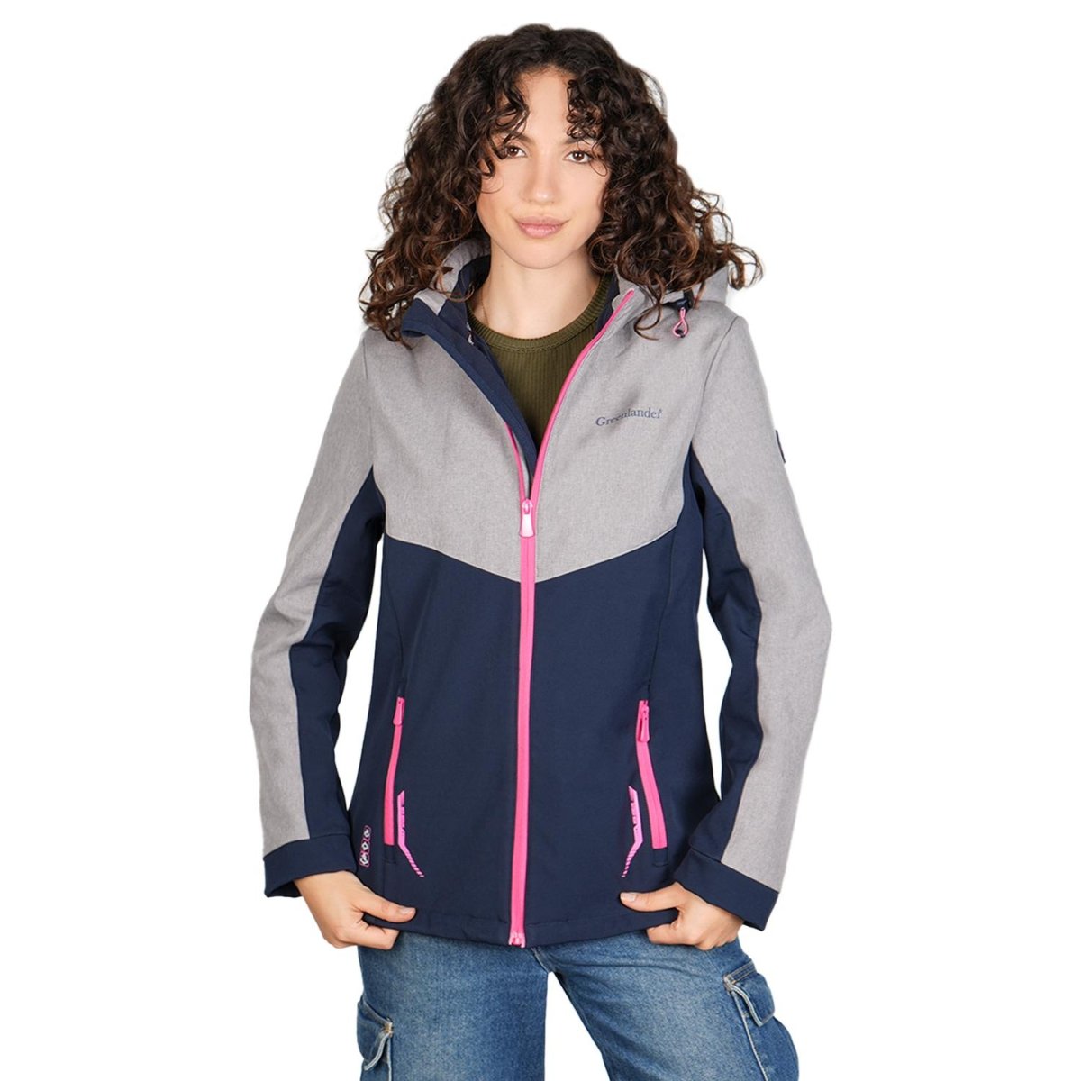 Chamarra softshell para mujer repelente al agua Greenlander - Greenlander