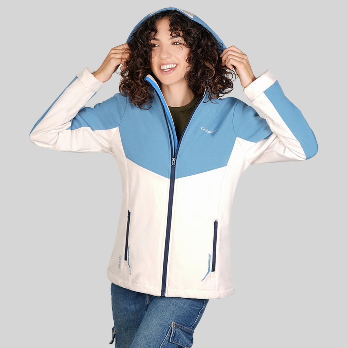 Chamarra softshell para mujer repelente al agua Greenlander - Greenlander