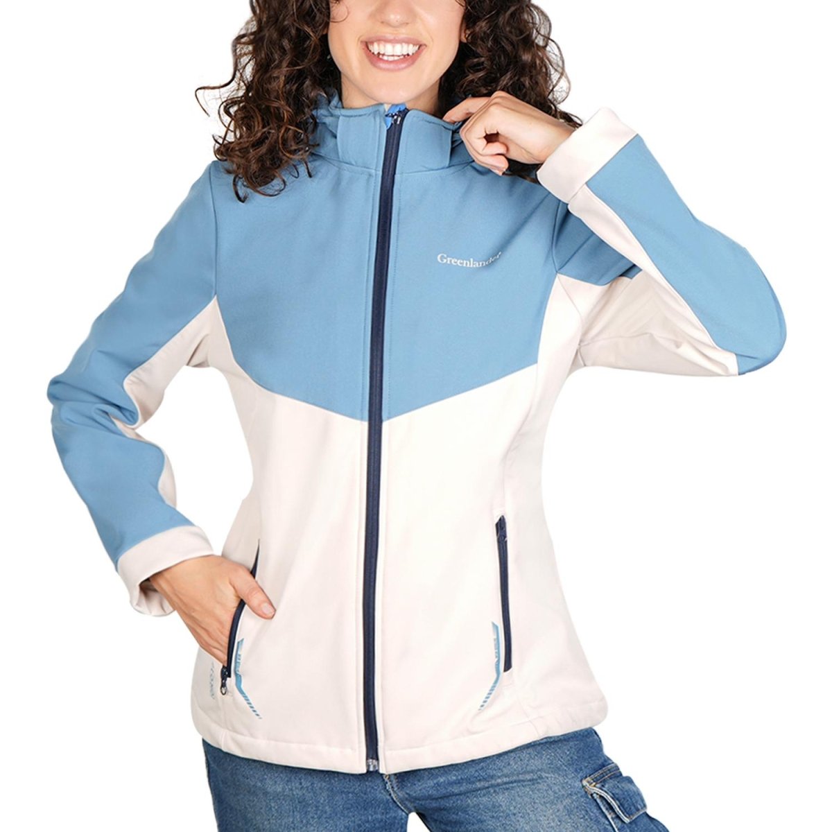 Chamarra softshell para mujer repelente al agua Greenlander - Greenlander