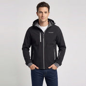 Chamarra Softshell Repelente al Agua para Hombre con Capucha Desmontable | Greenlander - Greenlander