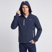 Chamarra Softshell Repelente al Agua para Hombre con Capucha Desmontable | Greenlander - Greenlander